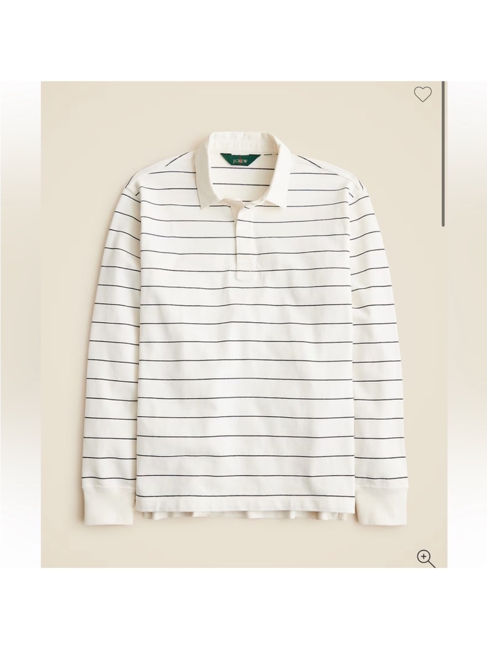 J.Crew Rugby shirt in stripe
